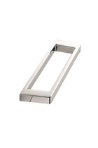 Furnipart - Cubico - greb i Zink Blank krom CC192mm L201,5mm B15mm H32,5mm